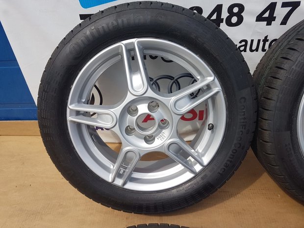 VW Polo 6R 9N3 Velgen Zomerset Continental Nieuw 195/55R16