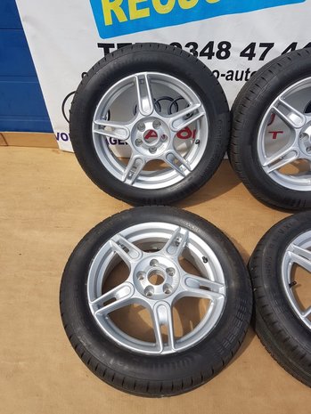 VW Polo 6R 9N3 Velgen Zomerset Continental Nieuw 195/55R16