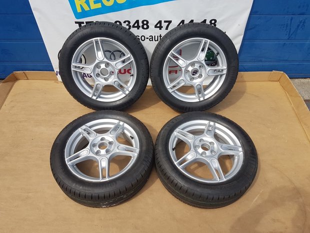 VW Polo 6R 9N3 Velgen Zomerset Continental Nieuw 195/55R16