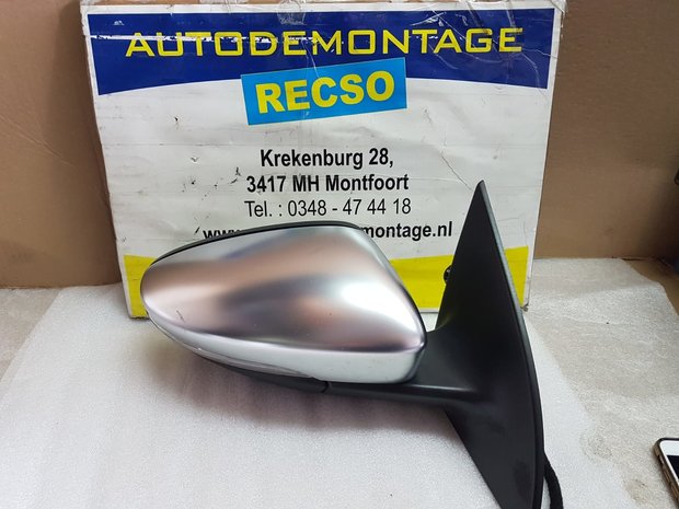 VW Scirocco R set L+R Chrome Buitenspiegel links inklapbaar 