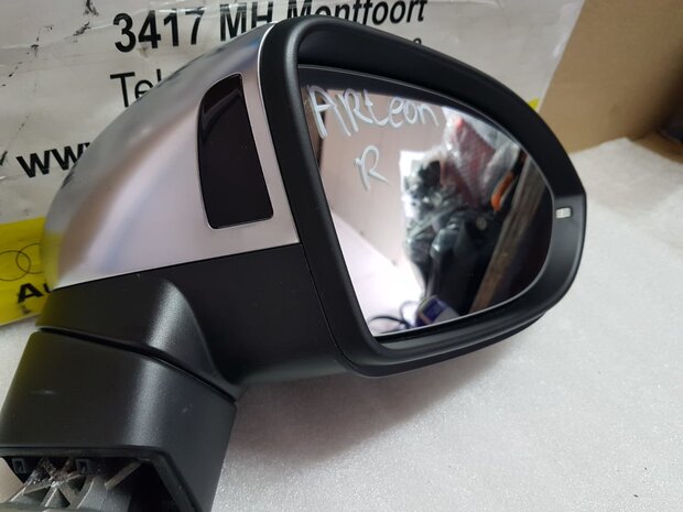 VW Arteon Chrome buitenspiegel set L+R Camera inklap