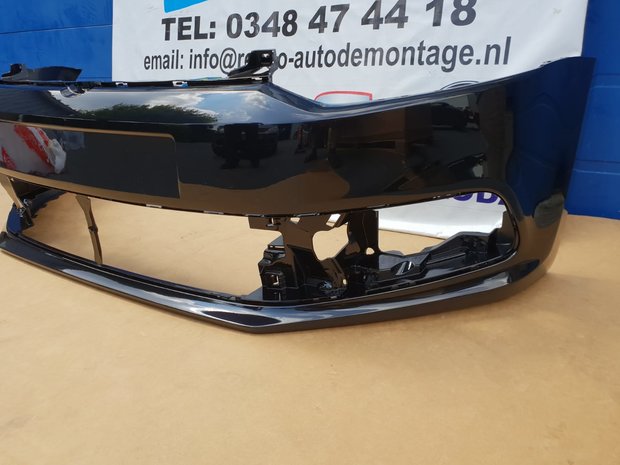 VW Polo 6C Voorbumper bumper Nieuw Zwart Metallic  LC9X