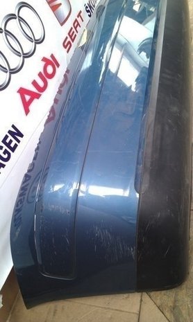 achterbumper Audi A2 bumper blauw krasjes