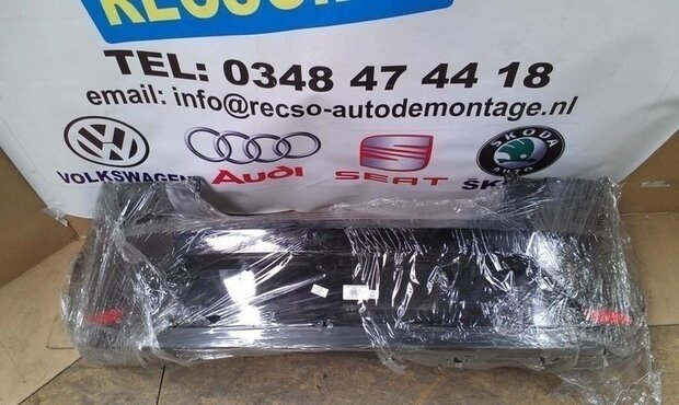 achterbumper Seat Ibiza 3-deurs bumper zwart