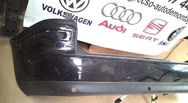 achterbumper VW Sharan bumper zwart krasjes
