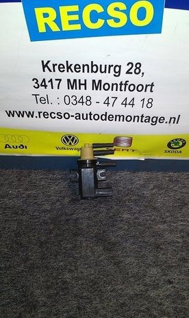 Drukomvormer turbolader VW SEAT AUDI SKODA 1K0906627A