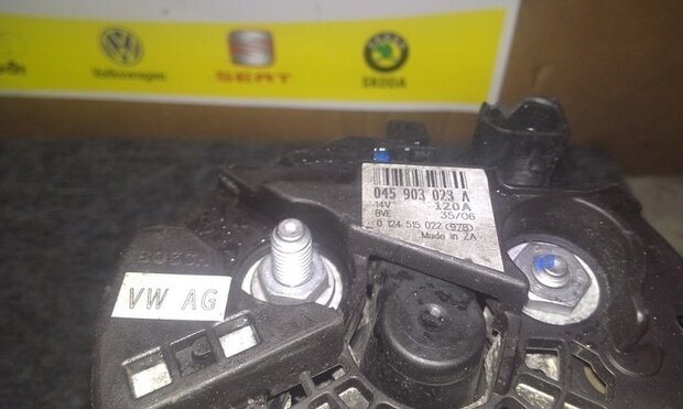 Gebruikte Dynamo 045903023A 1.4 TDI BNM BNV BMS Polo Ibiza