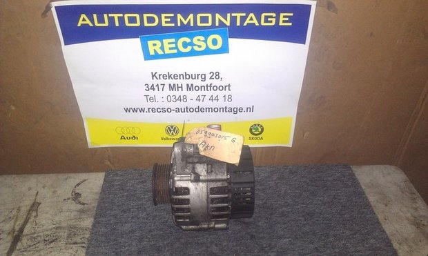 Gebruikte Dynamo 059903015G 2.5 TDI AKN Audi A4 A6 Passat