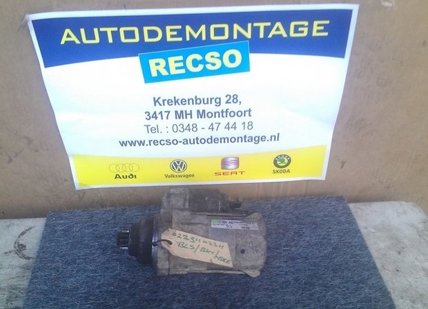 Gebruikte Startmotor 02Z911023H 1.9 TDI 105PK BKC BLS BXE