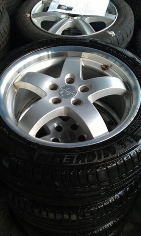 erven Zeeanemoon zonde ref.37 banden velg velgen set alu T4 Oettinger 17 inch - RecsoParts.nl