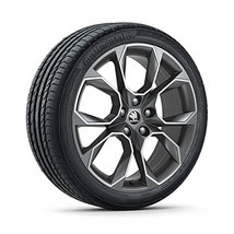 SKODA Octavia 19 inch lichtmetalen velg set 19 inch 5x112  Xtreme antraciet SKODA Octavia 19 inch lichtmetalen velg set 19 inch 5x112  Xtreme antraciet