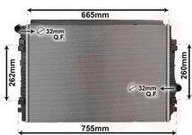 Golf 7 Radiateur 2.0 TDI  5Q0121251EN Valeo Golf 7 Radiateur 2.0 TDI  5Q0121251EN Valeo