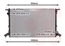 Audi A4 8W Radiateur 8W0121251AB 8W0121251N Audi A4 8W Radiateur 8W0121251AB 8W0121251N