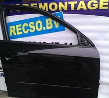 A4 8E sedan 2006 portier deur rechts voor Zwart