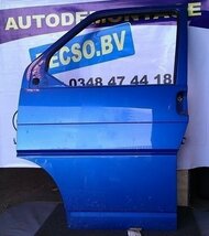 deur portier T4 Transporter links voor ravennablue LA5W kaal