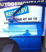 deur portier T4 Transporter links voor ravennablue LA5W kaal