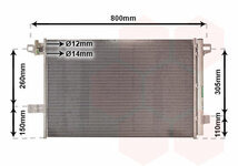 Geschikt voor T6 Transporter Airco Condensor 7E0