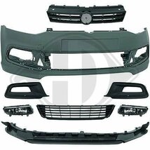 Geschikt voor Polo 6R 6C R line R optik Voorbumper nieuw in primer