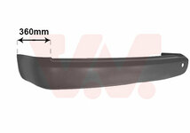 Geschikt voor Caddy 3 2010 2015 Achterbumper in grijs 