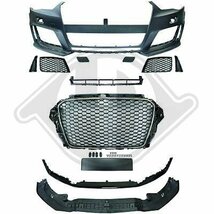 Geschikt voor A3 8V RS3 Optik Voorbumper compleet 2012 2016