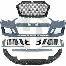 Geschikt voor A3 8V RS3 Optik Voorbumper compleet 2016 2020