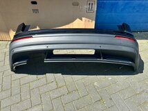 Tiguan achterbumper 4x pdc zwart lc9x L2