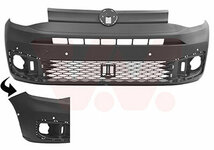 Geschikt voor Caddy 5 2020+ 6x pdc voorbumper bumper kunststof zwart