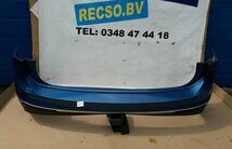 Tiguan 5NA achterbumper Carribean blue 6x pdc nr16