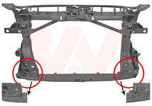Geschikt voor A3 8V Voorfront 8V0805588A 1.2-1.4 TFSI