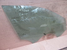 VW Passat B8 Portier Ruit Glas Rechts voor raam