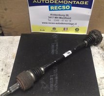 Aandrijfas Links Achter 4-motion 7H0501201D T5 gebruikt