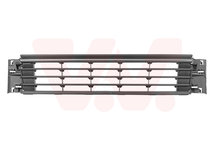 Polo 6C Ventilatiegrille, grille met Chrome lijst 6C0853671A
