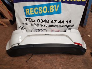 seat ibiza 6J achterbumper wit 3 deurs 4x pdc 6J3807421