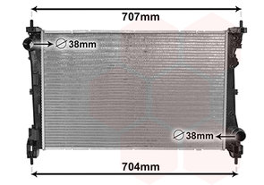 Fiat Punto Radiateur 50530543 0.9 2012+ Nieuw 