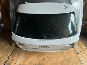 Achterklep Audi A3 8V 4 Sportback Facelift E-Tron Wit 