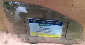 A8 4H 2011 Portier Ruit Glas Rechtsvoor raam