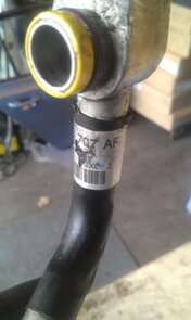 A6 05-11 2.7tdi 3.0 tdi Aircoleiding 4F0260707AF