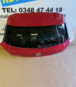 Scirocco Achterklep koffer klep Rood LA3H