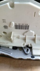 Golf polo Caddy 4 2016 portierslot links voor 5K1837015E