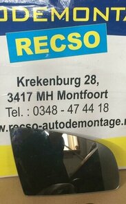 A3 A4 A4Q A6 A6Q buitenspiegel glas rechts la19/3