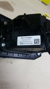 Sharan Alhambra Tihuan schakel mechanisme 7N1713025H K