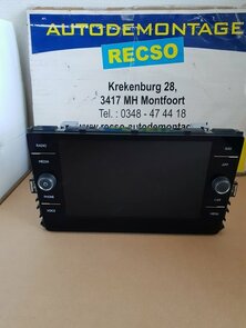 GOLF 7 DISCOVER NAVIGATION scherm Display 5G6919605D