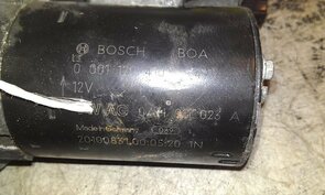 Starter startmotor 0AH911023A 1,1kW voor