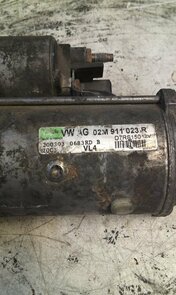 Startmotor leon Fabia 1.9 tdi 130pk 02M911023R 02M911023F