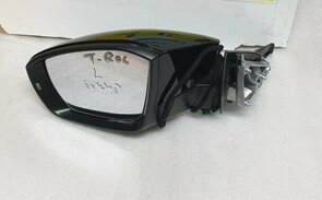 T-Roc buitenspiegel Links inklap Zwart Metallic LC9X