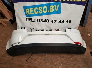 ibiza 6J achterbumper wit 3 deurs 4x pdc 6J3807421