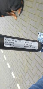 Altea 5P dak Gordijn airbag links 5P0880741A