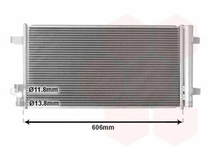 Geschikt voor Polo 2G 2.0 GTI Airco Condensor