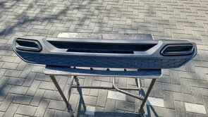 A3 8Y4 Sportback S line diffuser onderlip 8Y4807521B
