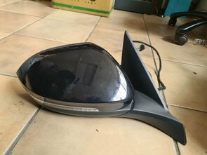 T-roc Facelift Spiegel Buitenspiegel camera Rechts Zwart